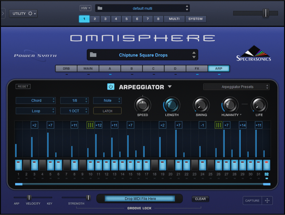 Omnisphere2 アルペジエーター