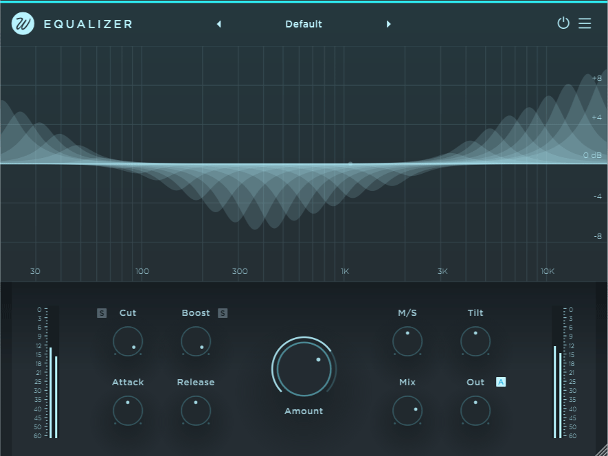 Wavesfactory Equalizerをピアノに使った例