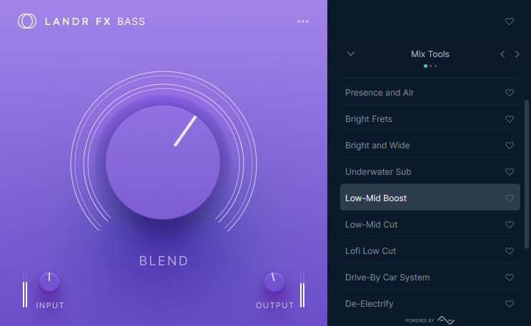 LANDR FX Bass