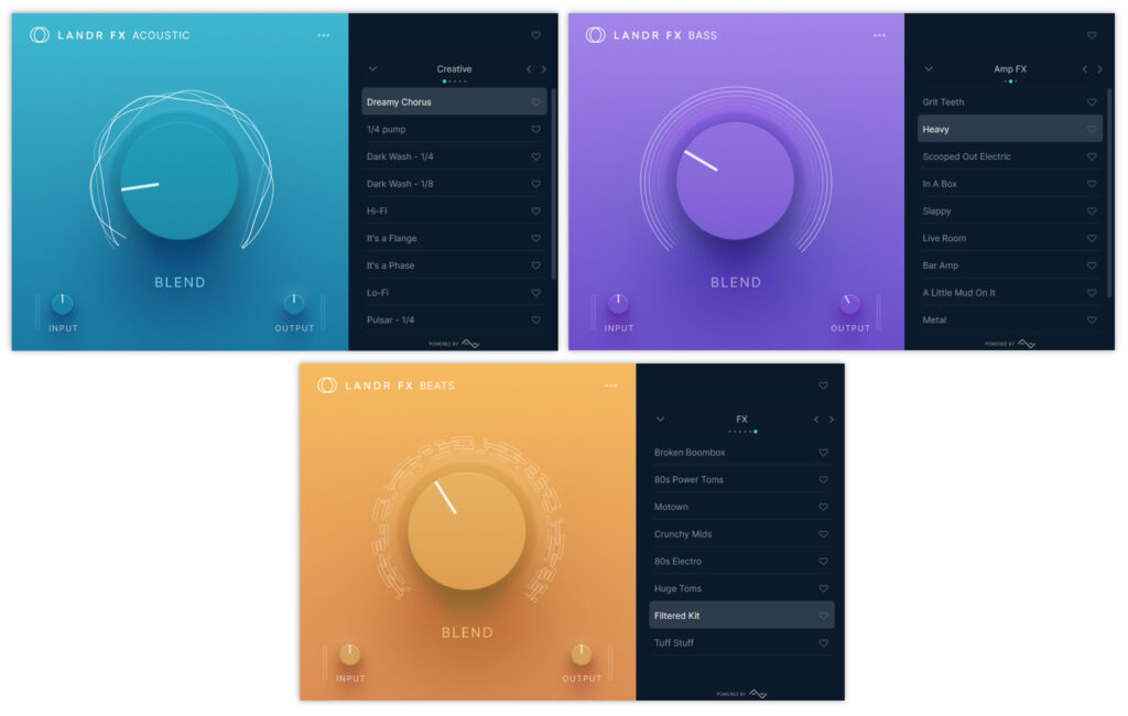 LANDR FX Suite