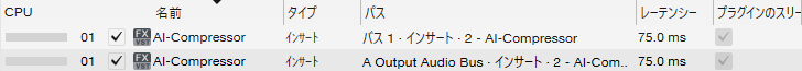 Techivation AI-Compressor のCPU負荷