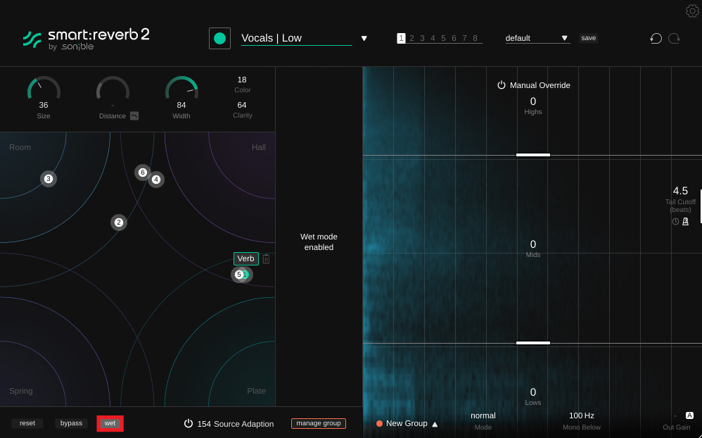 Sonible smart:reverb2 wet