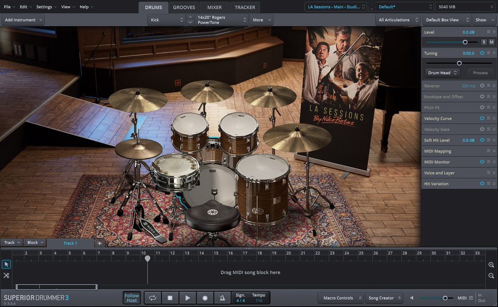 LA Sessions SDX Studio Floor
